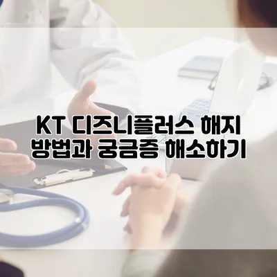 KT 디즈니플러스 해지 방법과 궁금증 해소하기